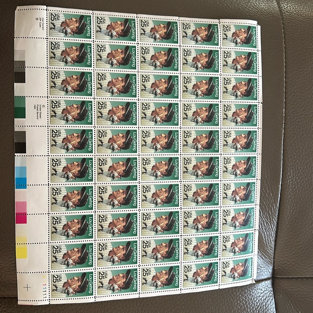 Lou Gehrig Stamps